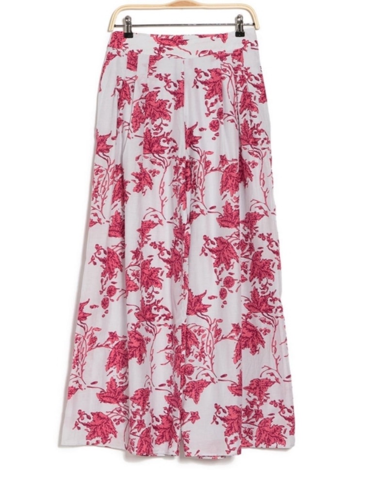 Club Monaco Soft Print Floral Wide Leg Palazzo Pants Size 6